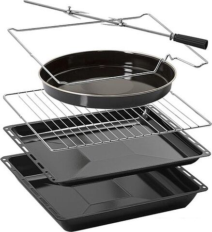 Газовый духовой шкаф Simfer B6GM12016