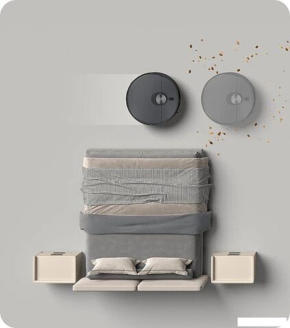 Робот-пылесос Xiaomi Robot Vacuum X20 Max D109GL (евровилка, черный)