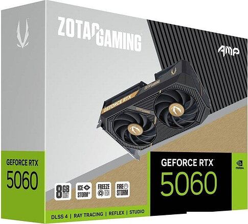 Видеокарта ZOTAC Gaming GeForce RTX 5060 AMP ZT-B50600F-10M