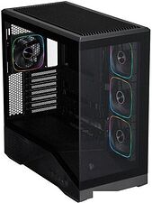 Корпус 1stPlayer GM7 ARGB GM7-BK-3FN7R-1FN7 (черный)