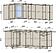 Готовая кухня Интерлиния Мила 12x21 (антрацит/серебро)