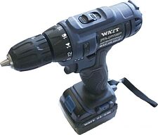 Дрель-шуруповерт WATT WAS-18 Li-2 101803112 (с кейсом)