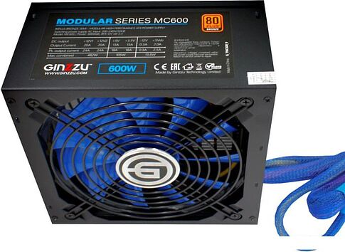 Блок питания Ginzzu MC600