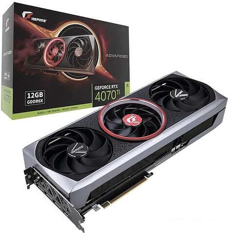 Видеокарта Colorful iGame GeForce RTX 4070 Ti Advanced OC-V