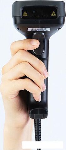 Сканер штрих-кодов Deli E14953 (черный)