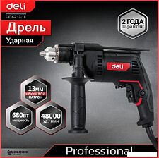 Ударная дрель Deli DE-CZ13-1E