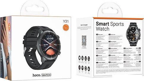 Умные часы Hoco Y31 (черный)