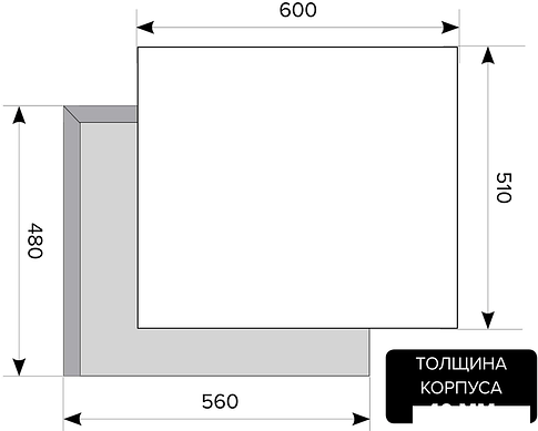 Варочная панель LEX GVS 640 IX CHAO000327