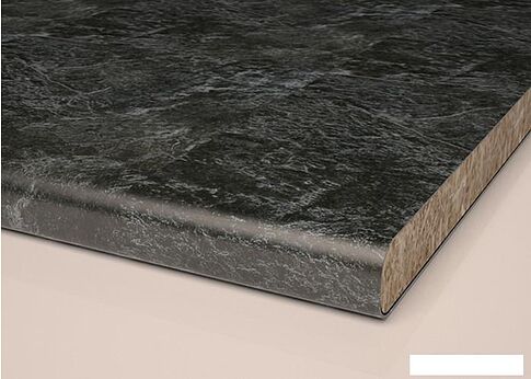 Готовая кухня Интерлиния Мила Матте 1.5x2.6 Б левая (белый-белый-кастилло темный)