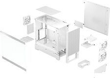 Корпус Fractal Design Pop Air RGB White TG Clear Tint FD-C-POR1A-01 Корпус Fractal Design Pop Air RGB White TG Clear Tint FD-C-POR1A-01