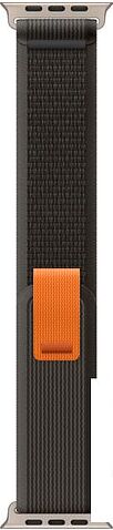 Умные часы Apple Watch Ultra LTE 49 мм (титановый корпус, титановый/черно-серый, нейлоновый ремешок размера M/L)