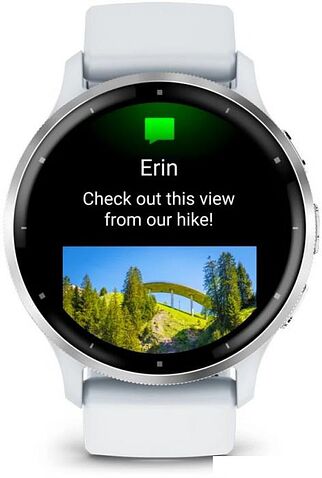 Умные часы Garmin Venu 3 (белый, с силиконовым ремешком)
