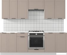 Готовая кухня Mio Tesoro Корнелия Ода-плюс 2.4 без столешницы (капучино) Готовая кухня Mio Tesoro Корнелия Ода-плюс 2.4 без столешницы (капучино)
