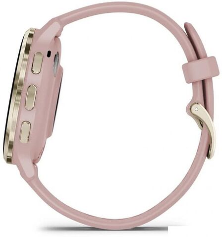 Умные часы Garmin Venu 3S (розовый, с силиконовым ремешком)