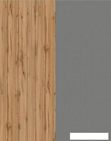 Готовая кухня ЭлиГард Lion 2.2 (дуб натуральный/дымчатый алмаз/дуб бунратти)