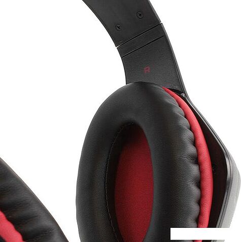 Наушники с микрофоном CrownMicro CMGH-101T (красный)