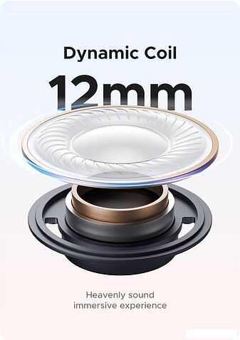 Наушники Ugreen HiTune ClipBuds Magic WS208 (белый)