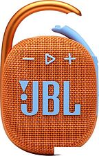 Беспроводная колонка JBL Clip 4 (оранжевый)