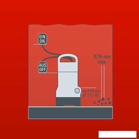 Насос Einhell GC-DP 7835