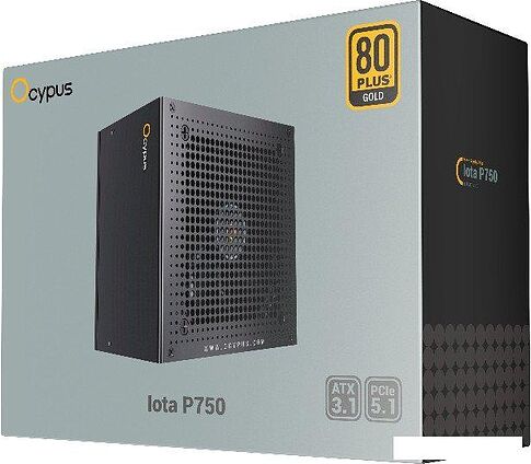 Блок питания Ocypus Iota P750 Iota-P750-G1FFBK024X-EU