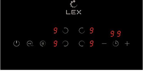 Варочная панель LEX EVH 6040B BL