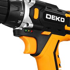 Дрель-шуруповерт Deko Banger 20V ONE + 083-1042 (с 1-им АКБ) Дрель-шуруповерт Deko Banger 20V ONE + 083-1042 (с 1-им АКБ)
