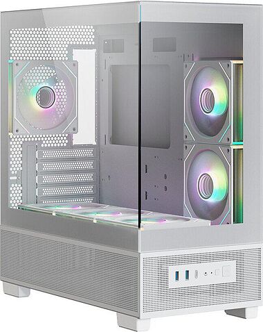 Корпус XASTRA Q500M 6ARGB-C10-UC (белый)