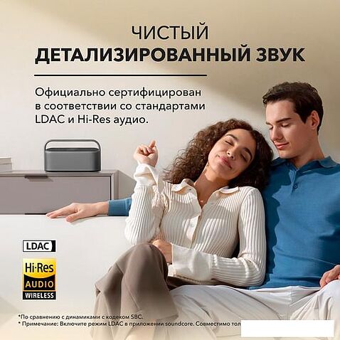 Беспроводная колонка Anker Soundcore Motion X600 (темно-серый)