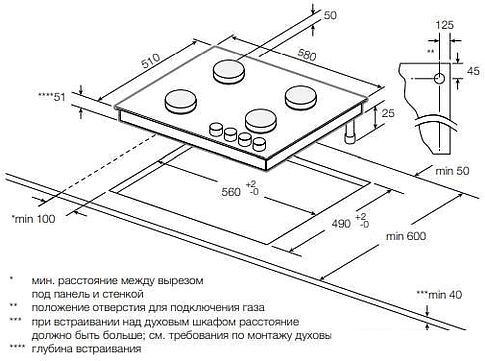 Варочная панель Graude GSK 60.1 EM
