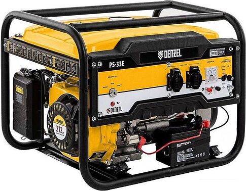 Бензиновый генератор Denzel PS-33E