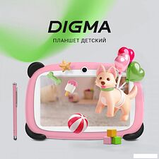 Детский планшет Digma Kids A7 2GB/32GB (розовый)