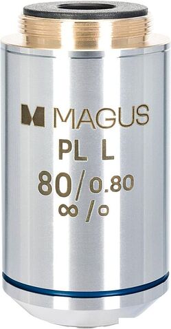 Magus 80PLL 80х/0.80 Plan L WD 1.25мм 83465