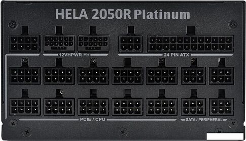 Блок питания SilverStone HELA 2050R Cybenetics Platinum SST-HA2050R-PM