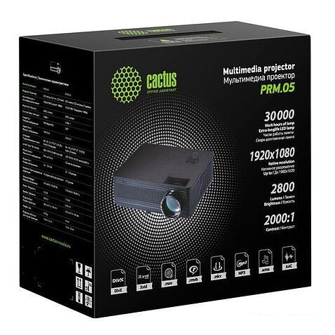 Проектор CACTUS CS-PRM.05B.WUXGA-A