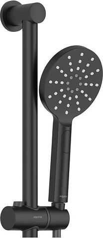 Душевой гарнитур  Aquatek Оберон AQ2016MB (черный матовый)