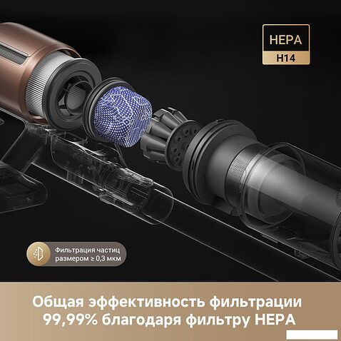 Пылесос Dreame Cordless Vacuum Cleaner Z20 Aqua Cycle (евровилка)