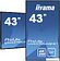 Информационная панель Iiyama ProLite LH4370UHB-B1