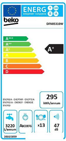 Посудомоечная машина BEKO DFN05310W