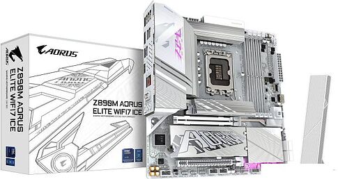 Материнская плата Gigabyte Z890M Aorus Elite WiFi7 Ice