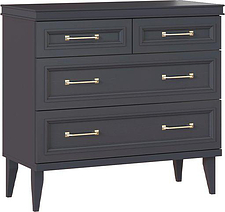 Комод Ангстрем Орландо спальня ОР-100.02 исп.2 (серый уголь)