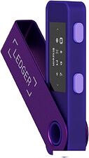 Аппаратный криптокошелек Ledger Nano S Plus (фиолетовый аметист) Аппаратный криптокошелек Ledger Nano S Plus (фиолетовый аметист)