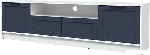 Тумба Интерлиния ТВ Концепт Тренд КТ-ТВ4-50 (белый платинум/дуб королевский)