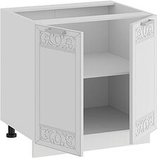 Шкаф напольный Трия Долорес 1Н6 (сноу)