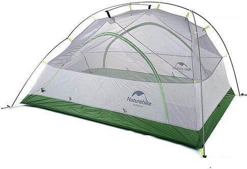 Треккинговая палатка Naturehike Star-river 2 NH17T012-T (20D, зеленый)