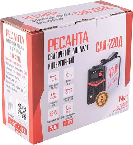 Сварочный инвертор Ресанта САИ-220Д