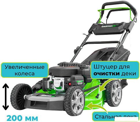 Газонокосилка Gardmann GML-515 SM