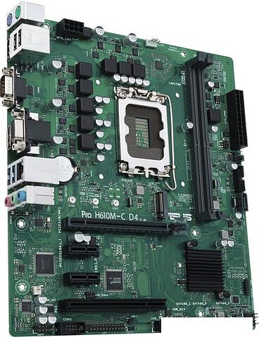 Материнская плата ASUS Pro H610M-C D4-CSM