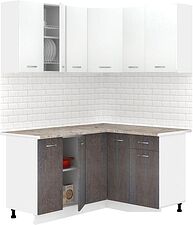 Готовая кухня Кортекс-мебель Корнелия Лира 1.5x1.3 (белый/береза/марсель) Готовая кухня Кортекс-мебель Корнелия Лира 1.5x1.3 (белый/береза/марсель)