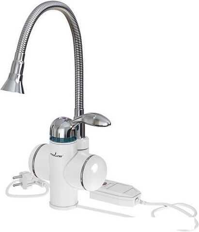 Проточный электрический водонагреватель-кран Mixline WH-002 (белый)