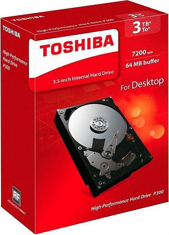 Жесткий диск Toshiba P300 3TB [HDWD130EZSTA]